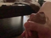 Solo jerk off slow motion