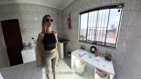 The little blind went to the gynecologist and had orgasms in her anus