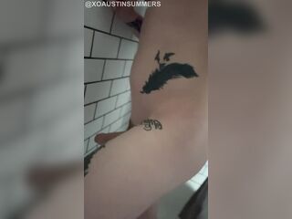 Angel Showing Off Schlong in Shower