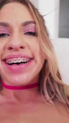 Khloe Kapri Models Her Lingerie Then Gets Her Tight Holes Fucked Rough And Wide Open - TeenMegaWorld   Clip 2