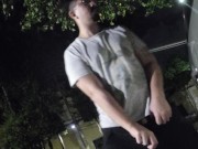 Pissing in the street