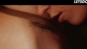 Hot Lesbian Step Sisters Share Vibrator & Reach Orgasm Full Scene