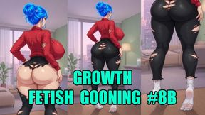 Growth Fetish Gooning #8B: Surrender Your Mind to Endless Expansion (Animated)