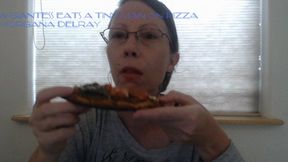 A Giantess Eats a Tiny Man On Pizza HD MP4