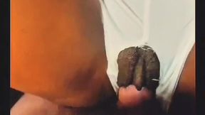 Ebony Girl In Tennis Skirt Takes Bwc