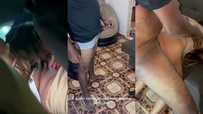 parte 1 - do namorinho na balada terminei a noite dando pra dois em casa na cama do corno que mamou junto sua hotwife