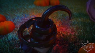 Hu Tao has rough sex with Mitachurl and slime Genshin Impact