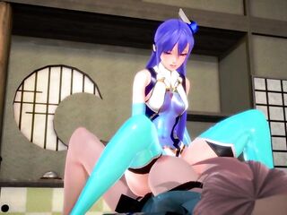 [SYMPHOGEAR] Futanari Maria x Tsubasa CG ANIME