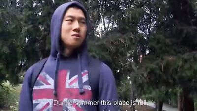 Twink Cutie Moans And Curses Like Crazy As He Gets His Tight