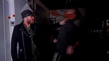 Gabriel Phoenix, le vampire, se fait pomper la queue par Guillermo Cruz bien soumis