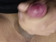 Draining my Chubby Femme Cock