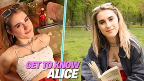 Babe Alice T Orgasms Herself To New Dimensions After A Trip To The Park & Baking Macarons