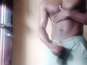 My Combat Short Gets Cumshot
