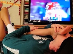 LexiLongLegs - Super Sole Sunday - Cheerleader Foot Worshi