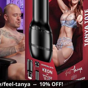 Testing the new Tanya Tate stroker with my immersive interactive VR virtual sex contraption