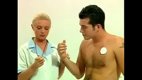 Nurses Christina Nicole Thomson and Vanda Masturbate and Give Blowjobs