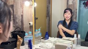 R[]K[]I-664 - Super Bukkake Threesome - Hinako Mori