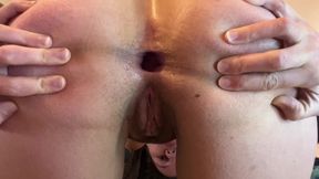 I Love to Give Myself Orgasms with a Vibrator and Put the Lovense Hush Toy in My Ass While It Vibrates in My Ass