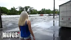 Cute Blonde Mila Marx Bounces On Stranger’s Big Cock