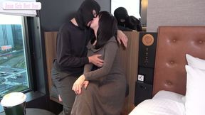 Pale-skinned Office Beauty - Our Date Turns Into a Steamy Private Shoot with Wild Sex Right by the Window