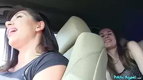 Lexi S, Babes Hot And Lea Lexus In Hot Hitchhiking Babes Fuck For Cash 1