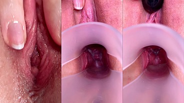 CloseUp Clit Orgasm & Orgasm Inside My Pussy