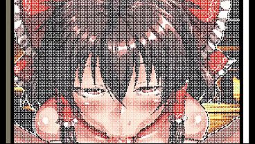 Hentai Game &ndash_ Touhou Reimu Pixel Hentai Sex Animation