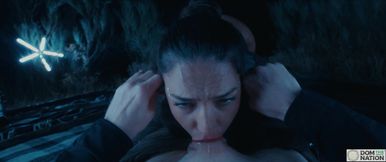 POV ass to mouth under the stars with kinky anal PAWG Nuria Millan