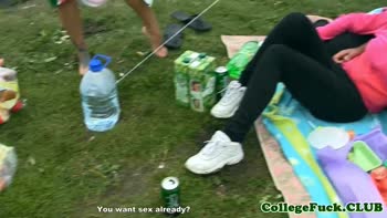 Megan Vale's Outdoor Adventure: Russian Teen (18+) Fucked Hard with a Hung Stud