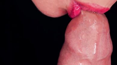 CLOSE UP: BEST Sloppy MOUTH made You CUM TWICE! Sensual FORESKIN Blowjob! Sucking UNCUT Cock! ASMR