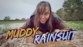 Muddy Fields, Rainsuit in the Rain (SFW) (4K)