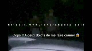 Angela doll - I suck a guy in the cinema and ask him to sodomize me in the toilet