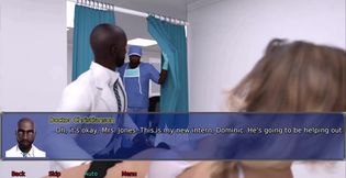 The office wife #27 - Stacy went to the doctor ... Stacy had a 3 sum ... Zack and Stacy had a moment