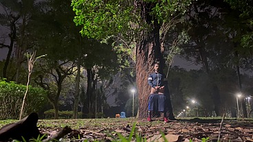 A Night Showing Off at the Park