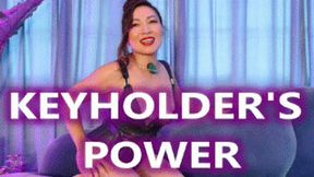 Keyholder's Power - Mz Kim - Locktober Chastity Keyholder Orgasm Control Power Femdom POV Asian Goddess