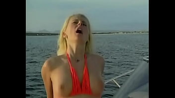 Hot threesome in ibiza on yacht
