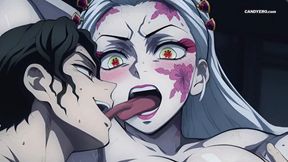 Her Body Shook, Her Eyes Rolled, His Cum Filled ( AI Generated )