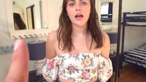 ”Teen step sister Selina Bentz stole bros credit card but he caught her”