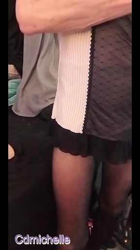 Cdmichelle Wearing Pantyhoes