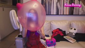 Huge mouse shaped balloon blow up