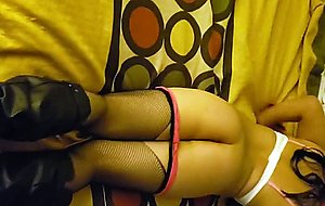 Teen cross dresser
