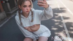 i lost a private bet to my top donator and now i m obediently riding his cock to deep tears and moans [ai]