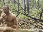 Cam Crest gets caught jerking off on a hiking trail