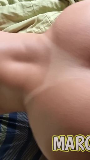 Horny Guy Fucked His Bigass Hotwife - Pussy Creampie