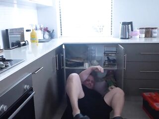 mother I'd like to fuck Stepmom Pays Stepson Handyman with Blow job, Riding, and Creampie