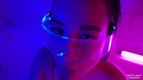 Cosmic Blowjob From Pretty Marie In The Bath For Sleigh To The Music Of Gorillaz Throat Sucking Nigonika Best Porn 2023
