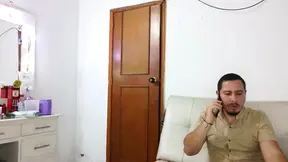 Service Maid Trips and Falls on Top of Her Boss