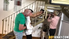 Doms Mitch Schif and Sebastian Kane found new twinks to TORMENT