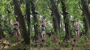 imagine you went for a walk in the woods and stumbled upon something interesting... ??