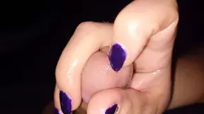 Handjob from GF with Nail in Peehole